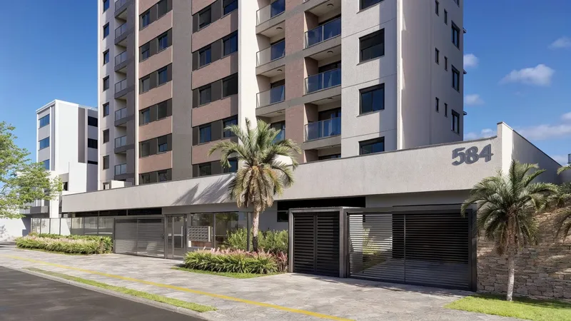 Fachada Angulada - Residencial Mezzano