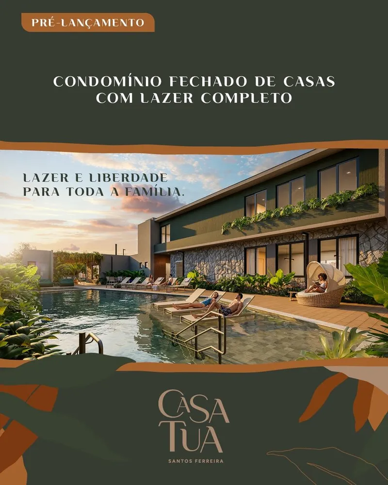 Condominio Fechado - Condomínio Casa Tua Santos Ferreira