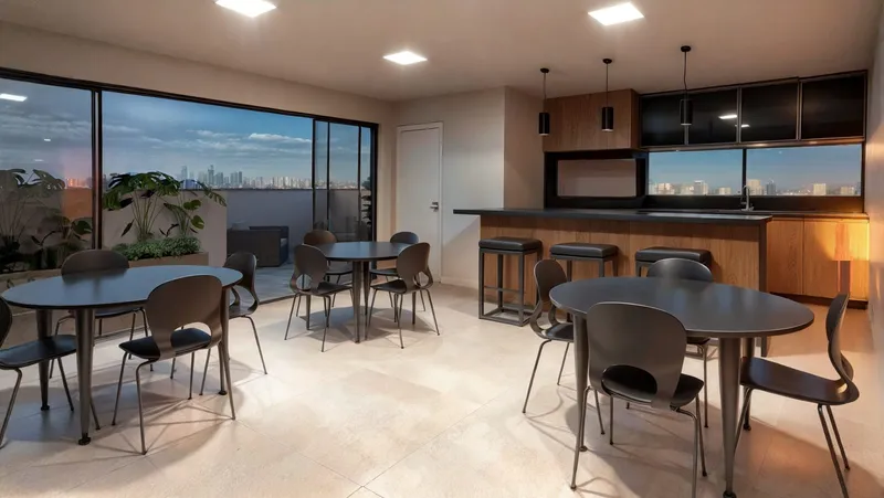 Espaco Gourmet - Residencial Mezzano