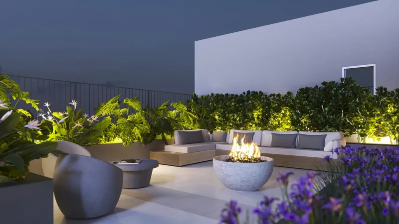 Fireplace Lounge - Varandas Residence