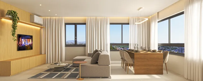 Living Estendido - Varandas Residence