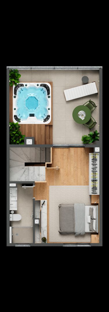 Planta 3 Pavimento Suite