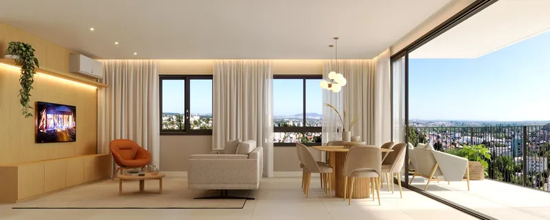 Living Decorado - Varandas Residence