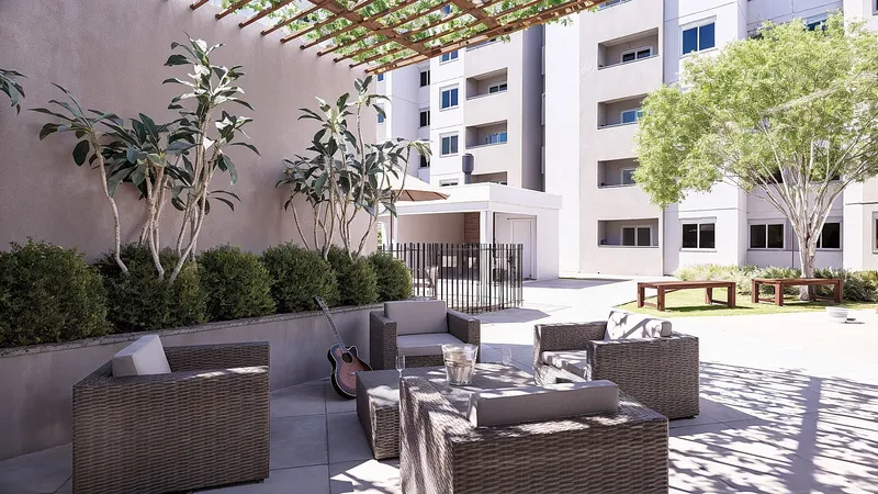 Lounge Externo - Residencial Nápoles
