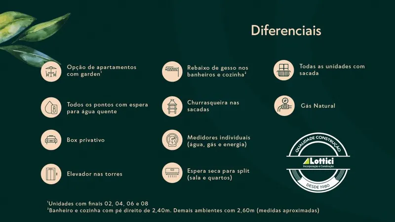 Diferenciais - Ora Condomínio Residencial