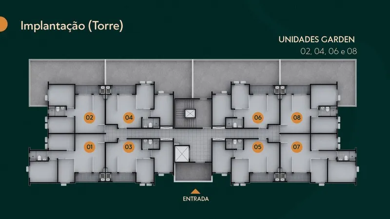 Implantacao Torre Garden - Ora Condomínio Residencial