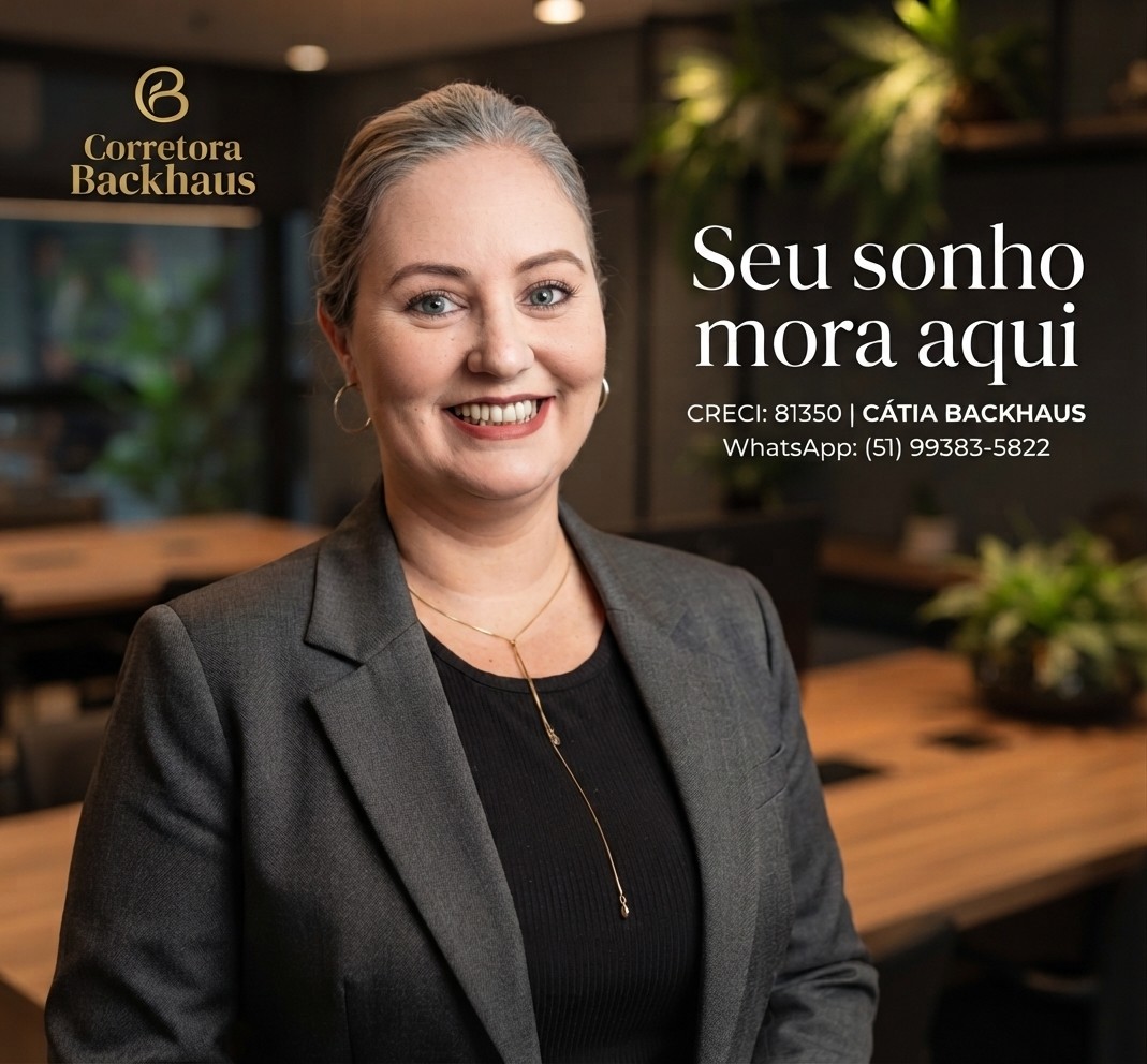 Cátia Backhaus - Corretora de Imóveis CRECI 81350
